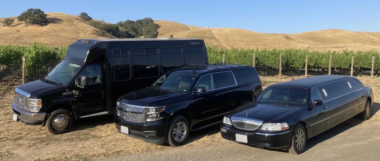 Black Ford Econoline Mini Coach for minibus rental