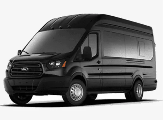 Ford Executive Transit Sprinter for mini coach rental in Pearsall, TX