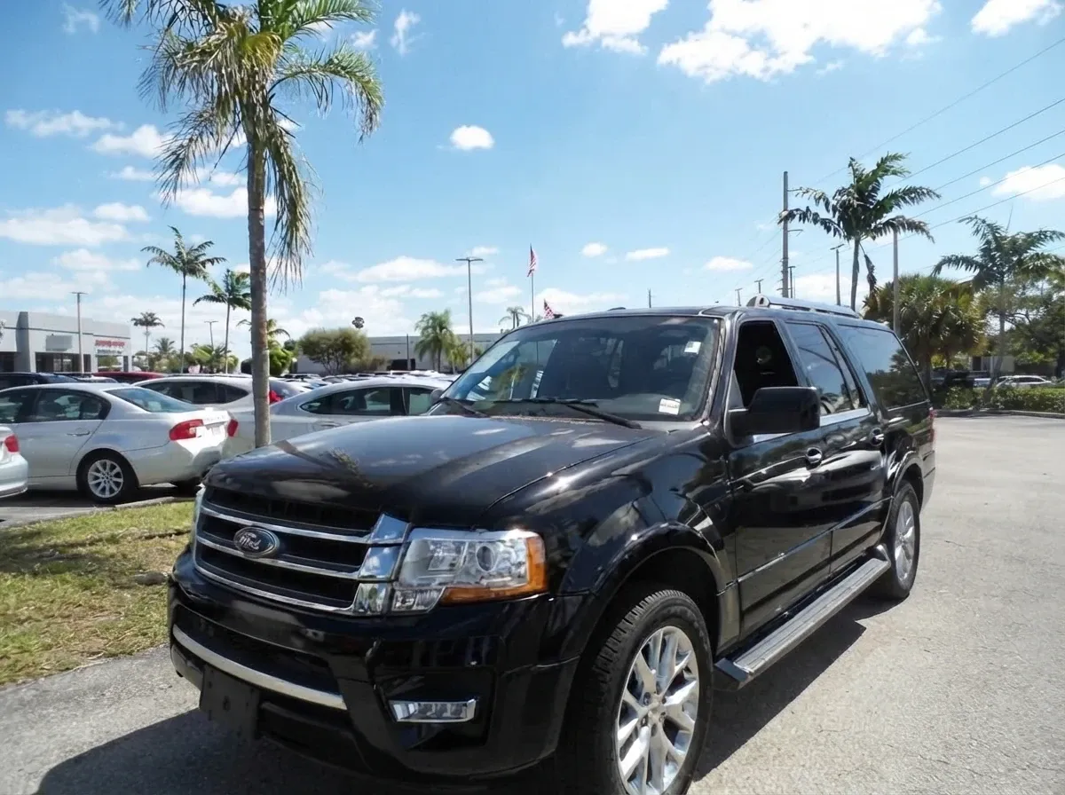 Black Ford Expedition MAX Limited for airport transfers Black Ford Expedition MAX Limited for airport transfers