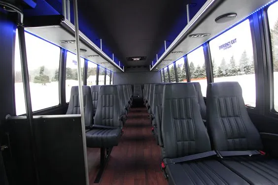 Black Ford F650 Executive VIP Shuttle Bus (44 Passenger), photo 5 for charter bus rental in Patriot, IN