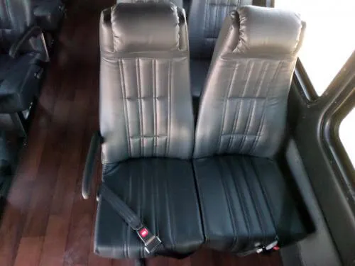 Black Ford F600 Executive VIP Shuttle Bus (32 Passengers), photo 6 for minibus rental in Hughes Springs, TX