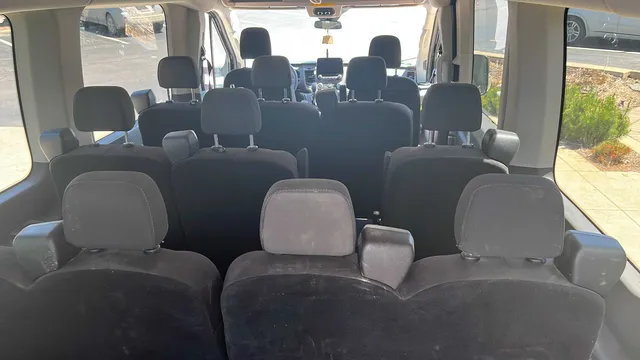 Ford Transit Passenger Van interior, photo 2 for mini coach rental in Branch, MI