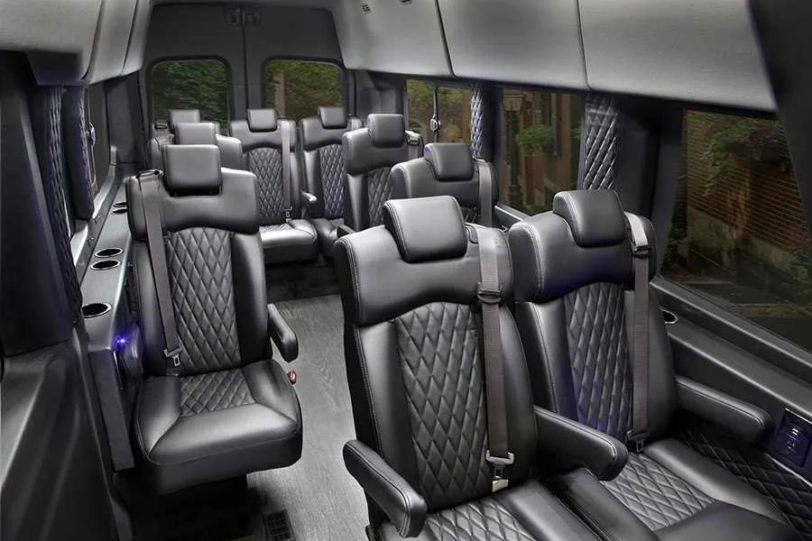 Black Ford Transit Executive Shuttle, photo 2 for mini coach rental in Syracuse, MO
