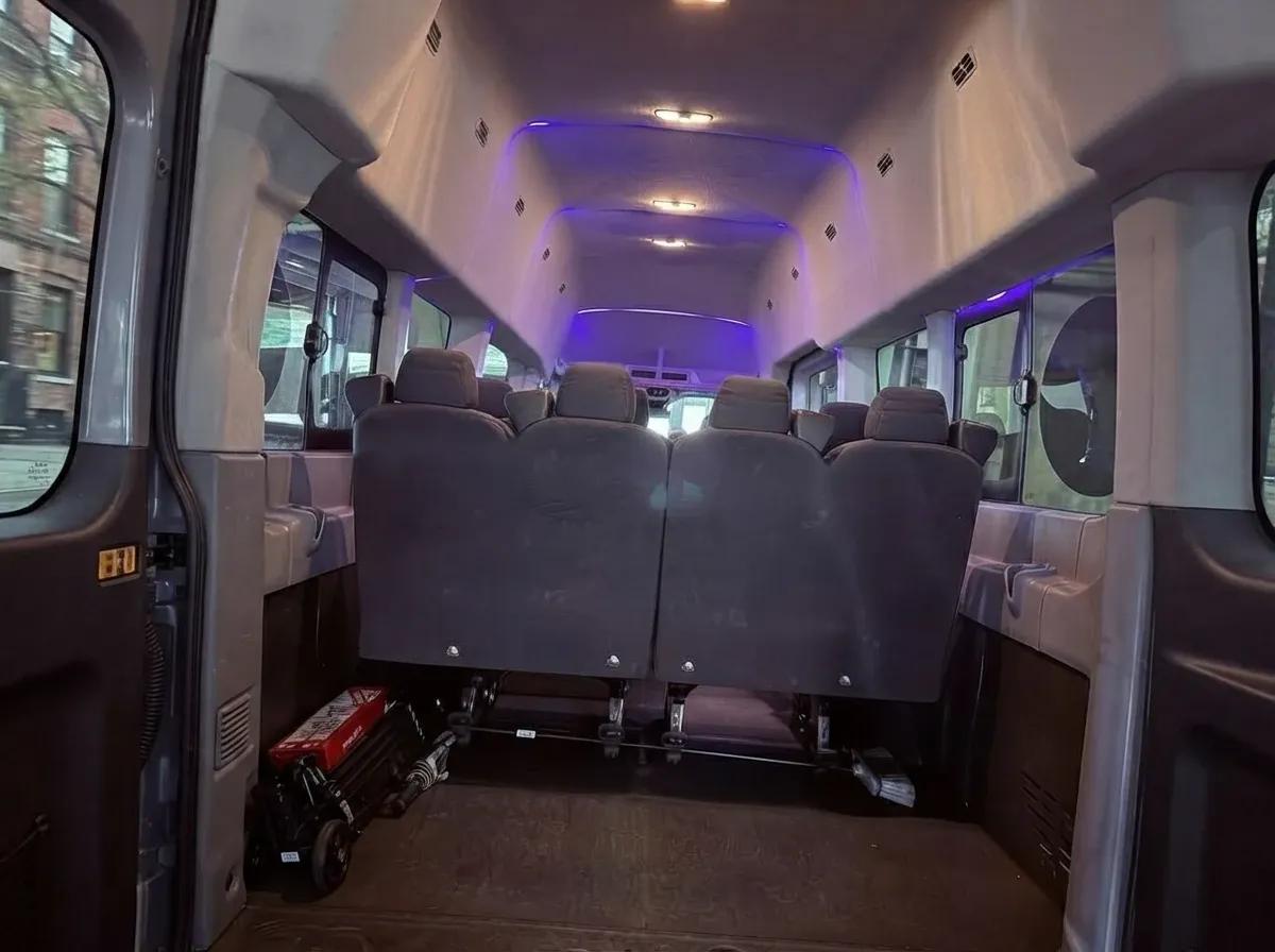 White Ford Transit Van, photo 6 for minibus rental White Ford Transit Van, photo 6 for minibus rental