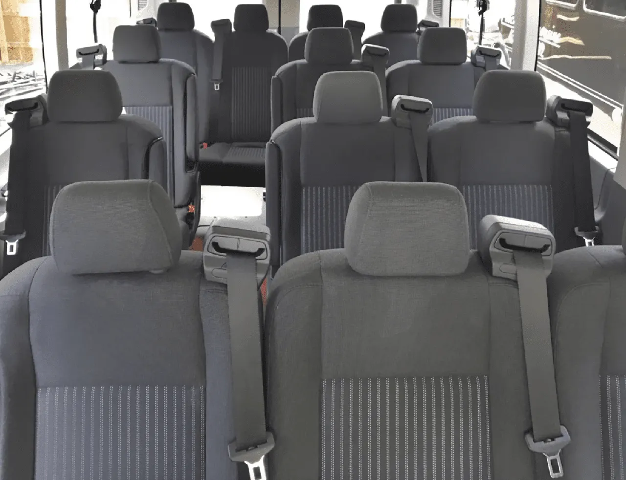 Black Ford Transit Van, photo 2 for mini coach rental in Scottsville, VA