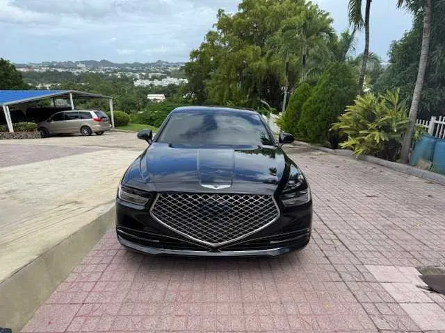 Black Genesis G90 for sedan rental Black Genesis G90 for sedan rental