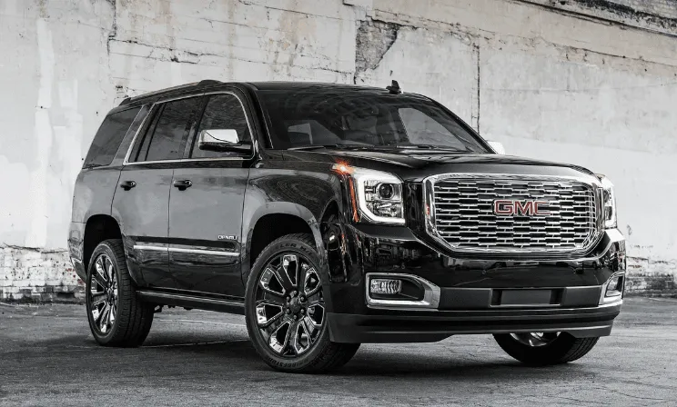 Black GMC Yukon for airport transfers in Monterey County, CA