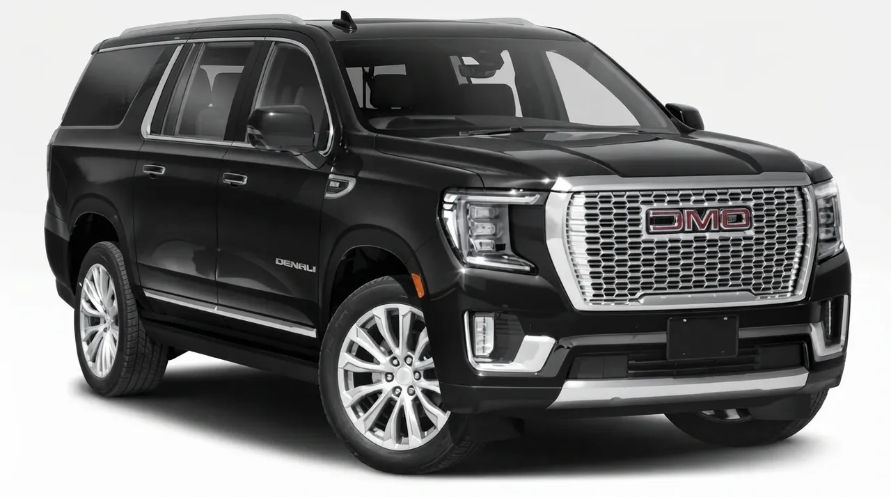 Black GMC Yukon Denali XL for black car service in Daviston, AL Black GMC Yukon Denali XL for black car service in Daviston, AL