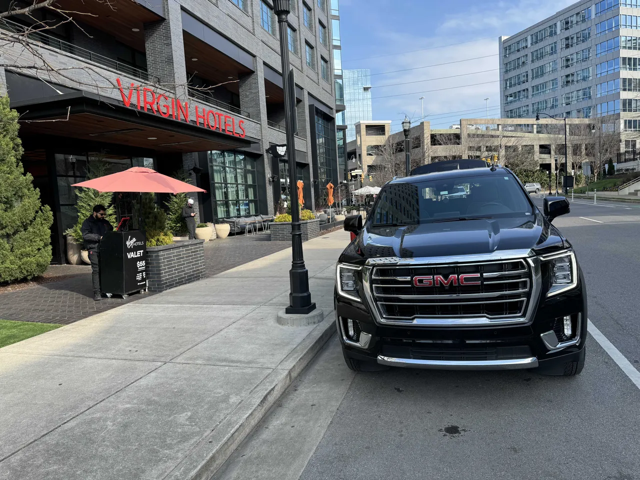 Black GMC Yukon XL for mercedes V-Class rental in Nashville, TN