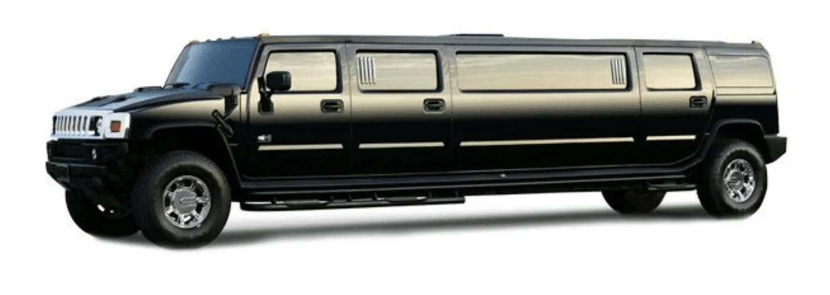 Black Hummer H2 Limousine for limo rental in Bessie, OK