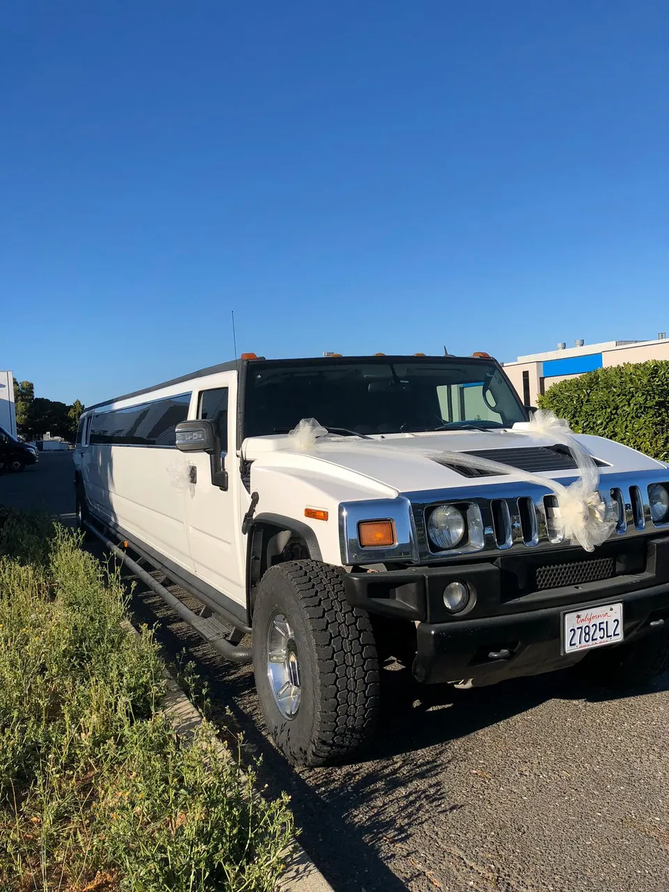White Hummer Limo, photo 4 for limo rental