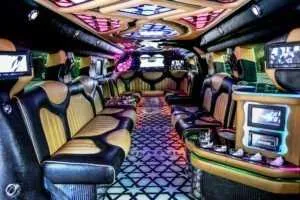 Hummer Limo White interior for cadillac escalade limo in Chadbourn, NC