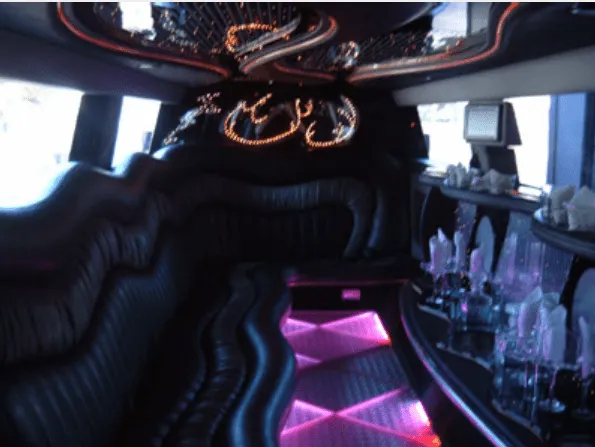 Hummer Limousine interior, photo 3 for hummer limo rental in Catarina, TX
