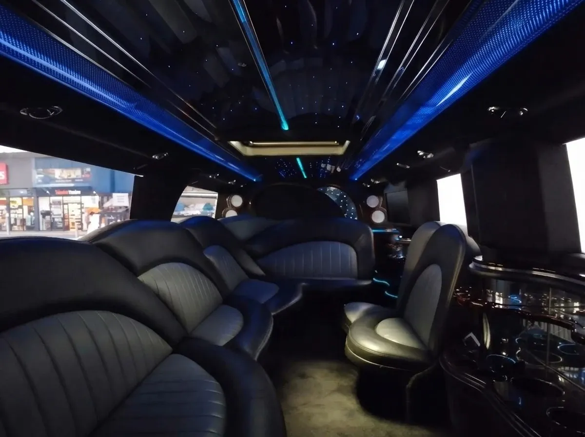 Black Hummer Limousine, photo 9 for winery tour transport in Parrish, FL