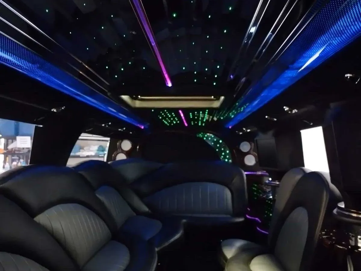 Black Hummer Limousine, photo 10 for winery tour transport in Parrish, FL