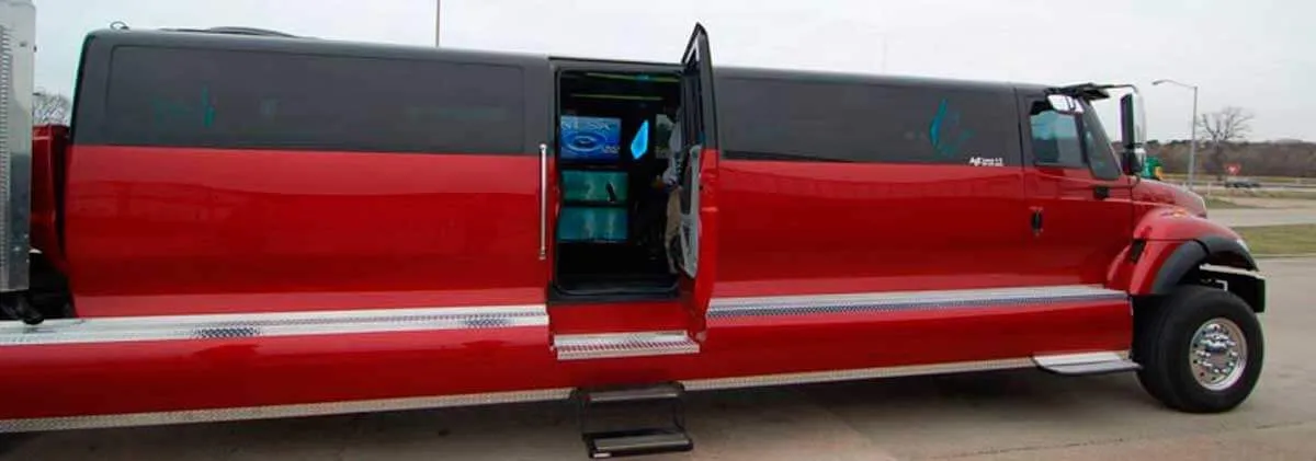 International CXT Truck Limousine for limo rental in Dallas, TX International CXT Truck Limousine for limo rental in Dallas, TX