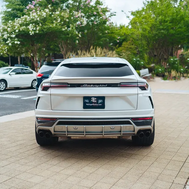 Lamborghini Urus Ibis White, photo 3 for wedding car rental in Rockville, MD Lamborghini Urus Ibis White, photo 3 for wedding car rental in Rockville, MD