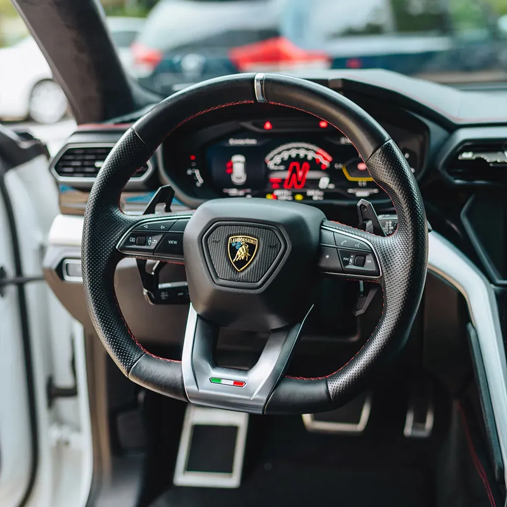 Lamborghini Urus Ibis White, photo 9 for wedding car rental in Rockville, MD Lamborghini Urus Ibis White, photo 9 for wedding car rental in Rockville, MD