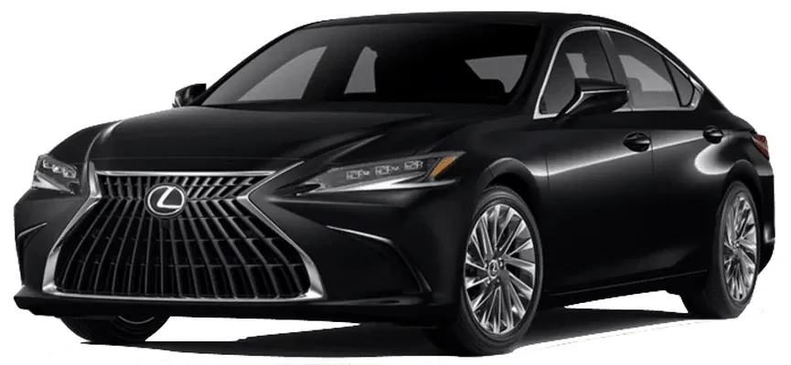 Black Lexus ES350 for sedan rental in Taft, CA