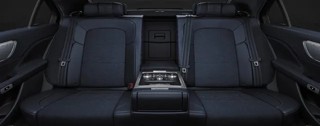 Lincoln Continental interior for sedan rental