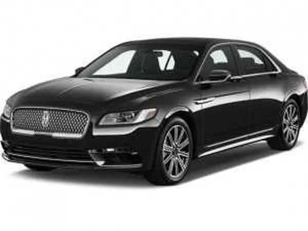 Black Lincoln Continental for black car service in Hellertown, PA