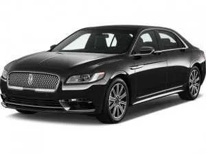 Black Lincoln Continental for sedan rental in Shrewsbury, PA