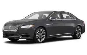 Black Lincoln Continental for sedan rental in Riverview, FL
