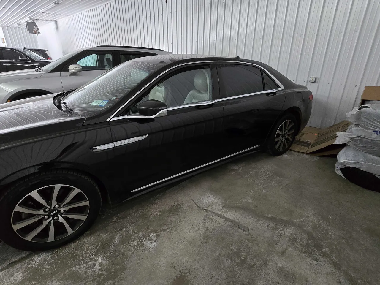 Black Lincoln Continental for sedan rental in Marienville, PA