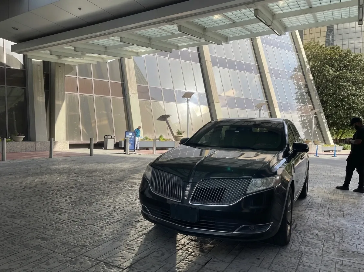 Black Lincoln MKT for airport transfers