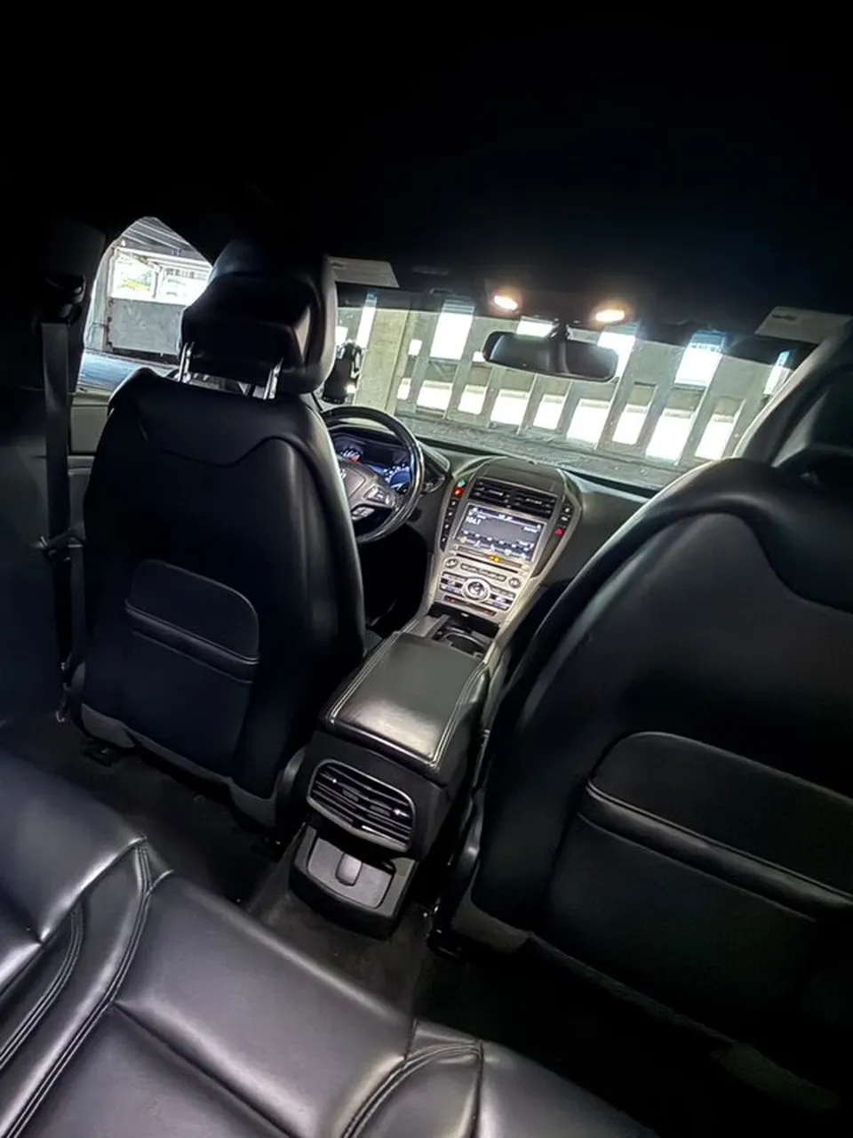 Lincoln MKZ interior, photo 9 for black car service in Attleboro Falls, MA