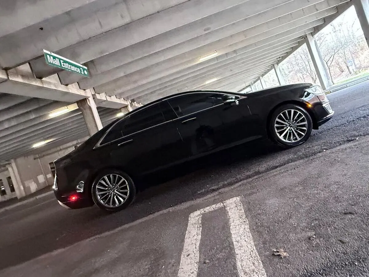 Black Lincoln MKZ for sedan rental in Rensselaer County, NY
