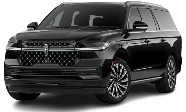 Black Lincoln Navigator for airport transfers