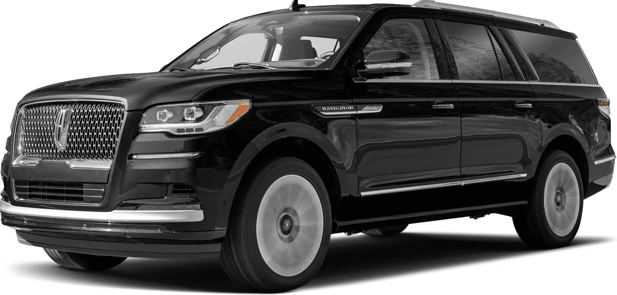 Black Lincoln Navigator for airport transfers