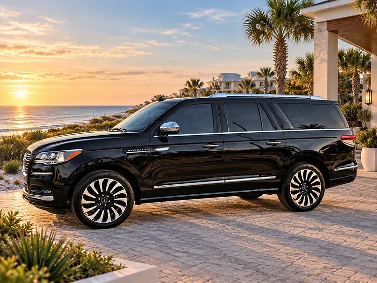 Lincoln Navigator L Black Label for luxury car rental in Freeport, FL Lincoln Navigator L Black Label for luxury car rental in Freeport, FL