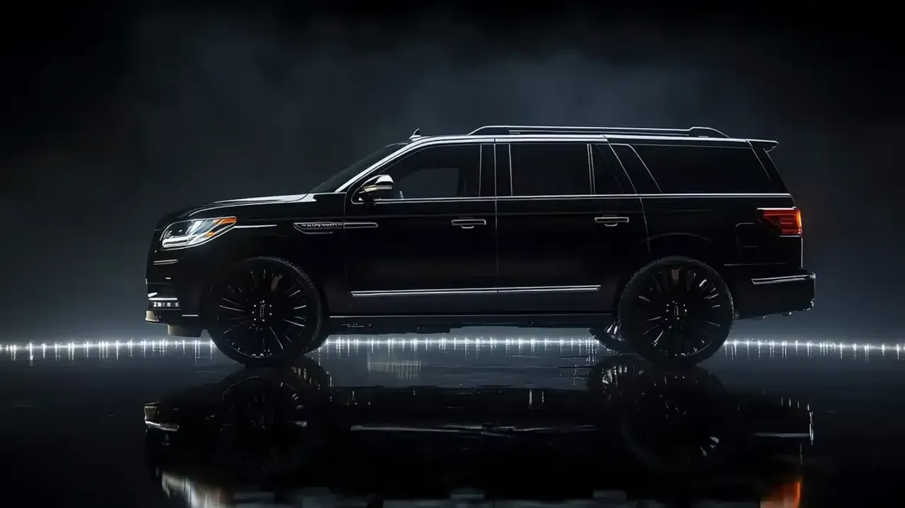 Black Lincoln Navigator SUV for airport transfers