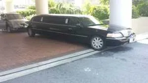 Lincoln Stretch Limo Black for prom car rental in Accoville, WV