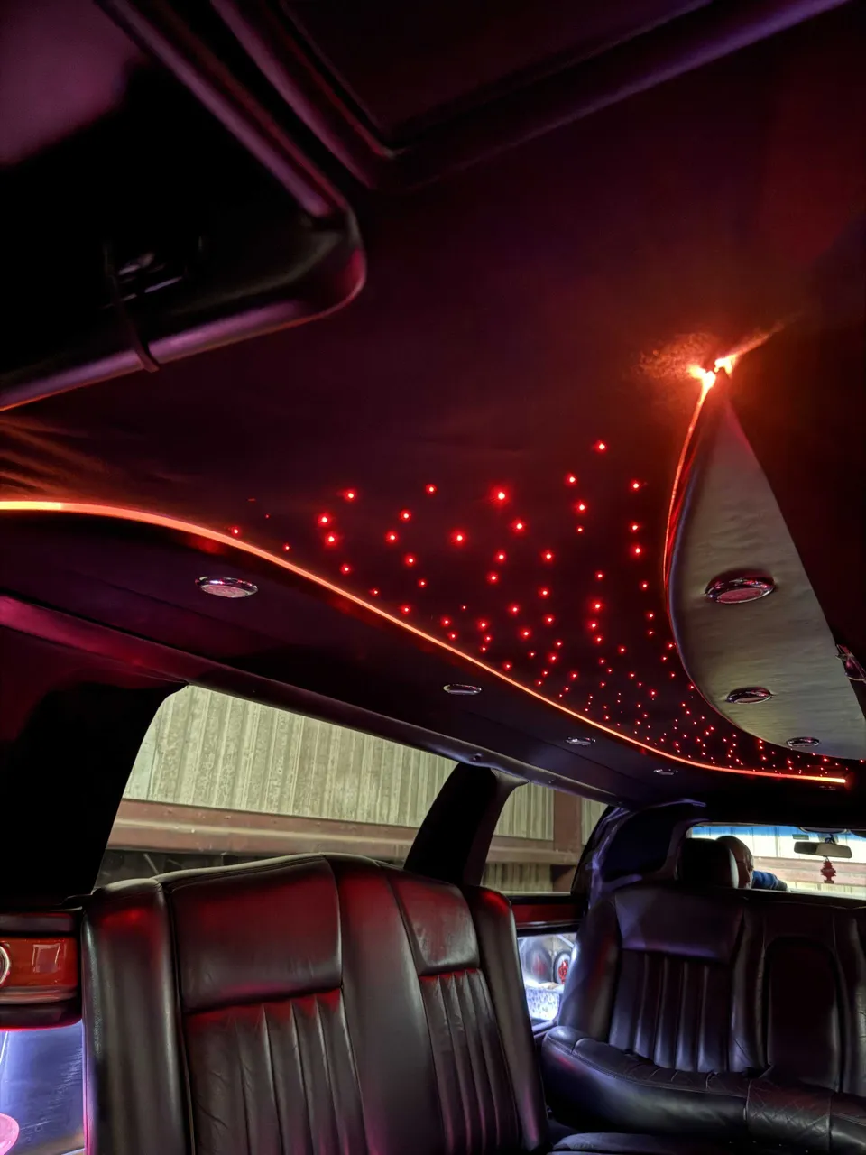 Lincoln Town car Stretch Limousine interior for cadillac escalade limo in Hollister, FL