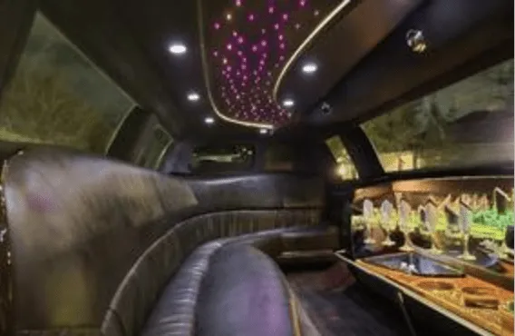 Lincoln Towncar Stretch Limousine interior for cadillac escalade limo in Saint Johns, FL