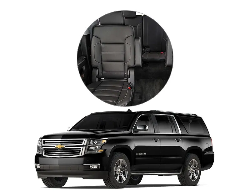 Black Luxury Suburban SUV for airport transfers Black Luxury Suburban SUV for airport transfers
