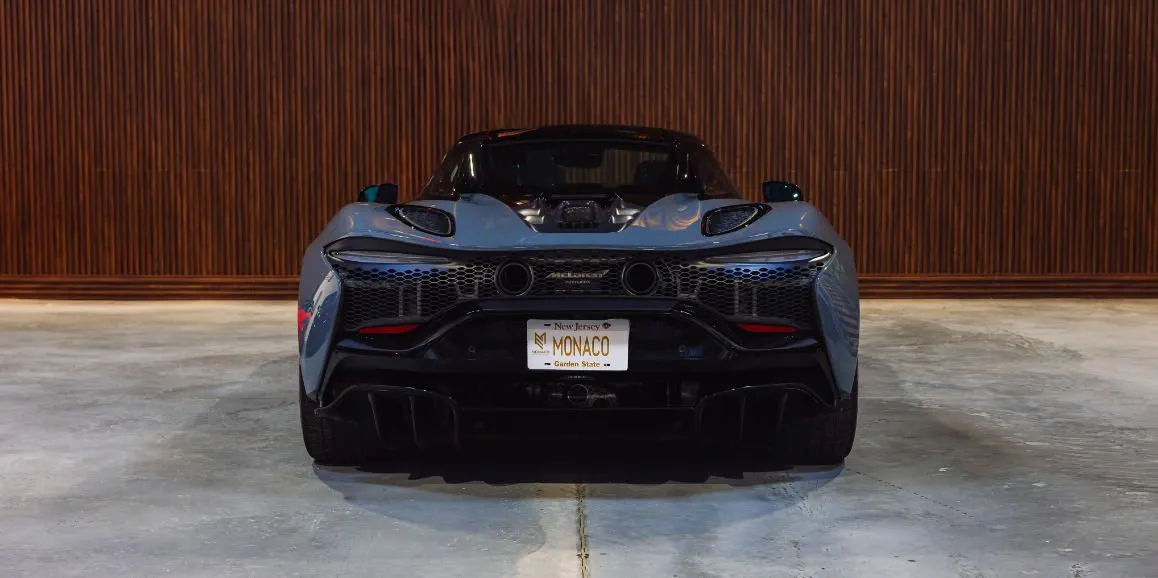 Gray McLaren Artura exterior, photo 5 for sports car rental Gray McLaren Artura exterior, photo 5 for sports car rental
