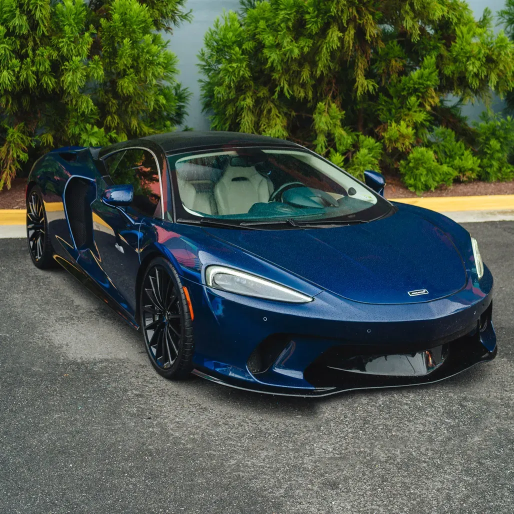 McLaren GT Aurora Blue, photo 9 for wedding car rental in Rockville, MD McLaren GT Aurora Blue, photo 9 for wedding car rental in Rockville, MD