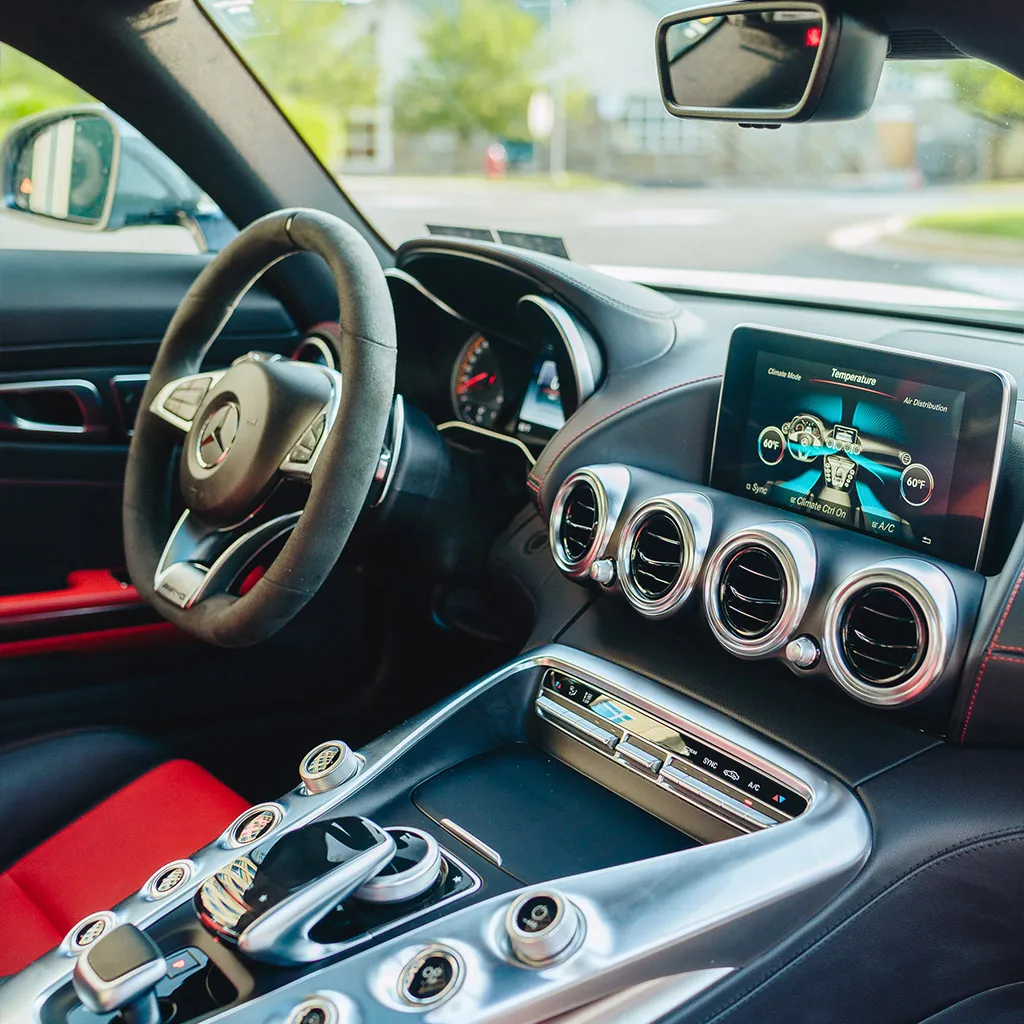 Silver Mercedes-AMG GTS Coupe, photo 5 for sedan rental in Crosby, PA