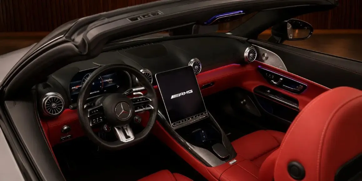 Silver Mercedes-AMG SL 63, photo 2 for exotic car rental in Mercer County, NJ