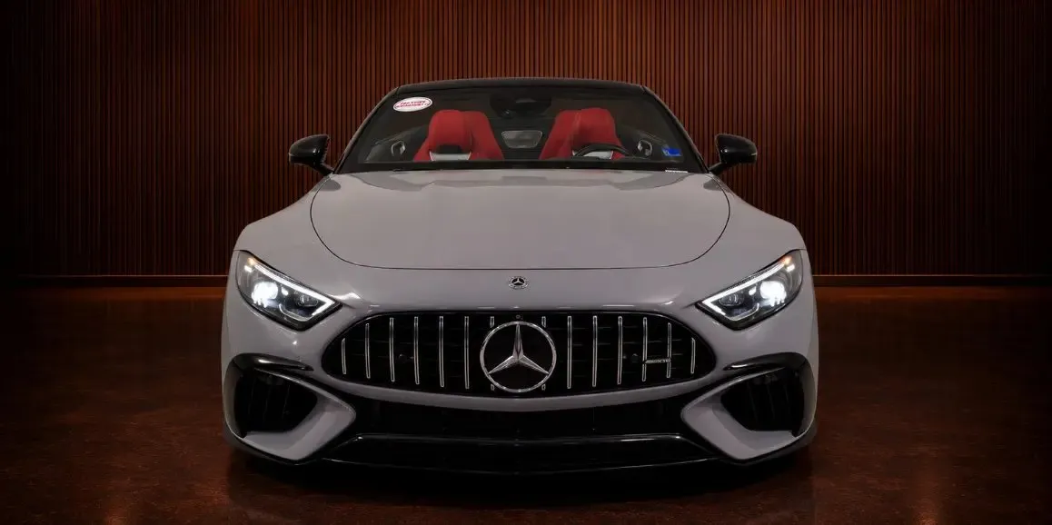 Silver Mercedes-AMG SL 63, photo 3 for exotic car rental in Mercer County, NJ