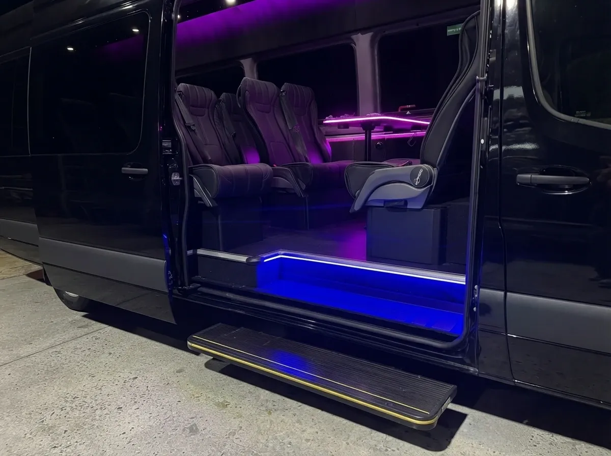 Black Mercedes-Benz Executive Sprinter, photo 2 for minibus rental Black Mercedes-Benz Executive Sprinter, photo 2 for minibus rental