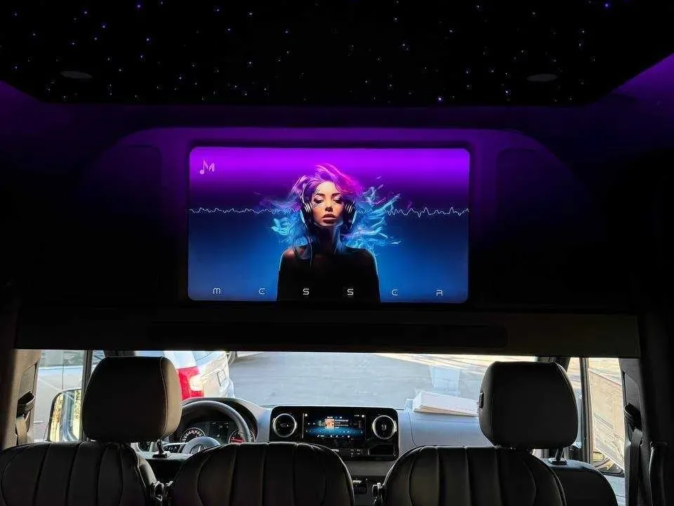 Black Mercedes-Benz Executive Sprinter, photo 3 for minibus rental Black Mercedes-Benz Executive Sprinter, photo 3 for minibus rental