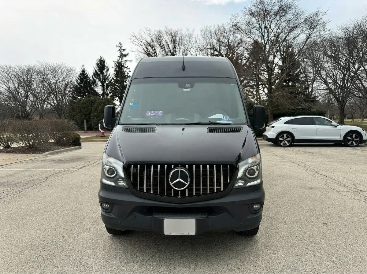 Black Mercedes-Benz Executive Sprinter, photo 3 for minibus rental Black Mercedes-Benz Executive Sprinter, photo 3 for minibus rental