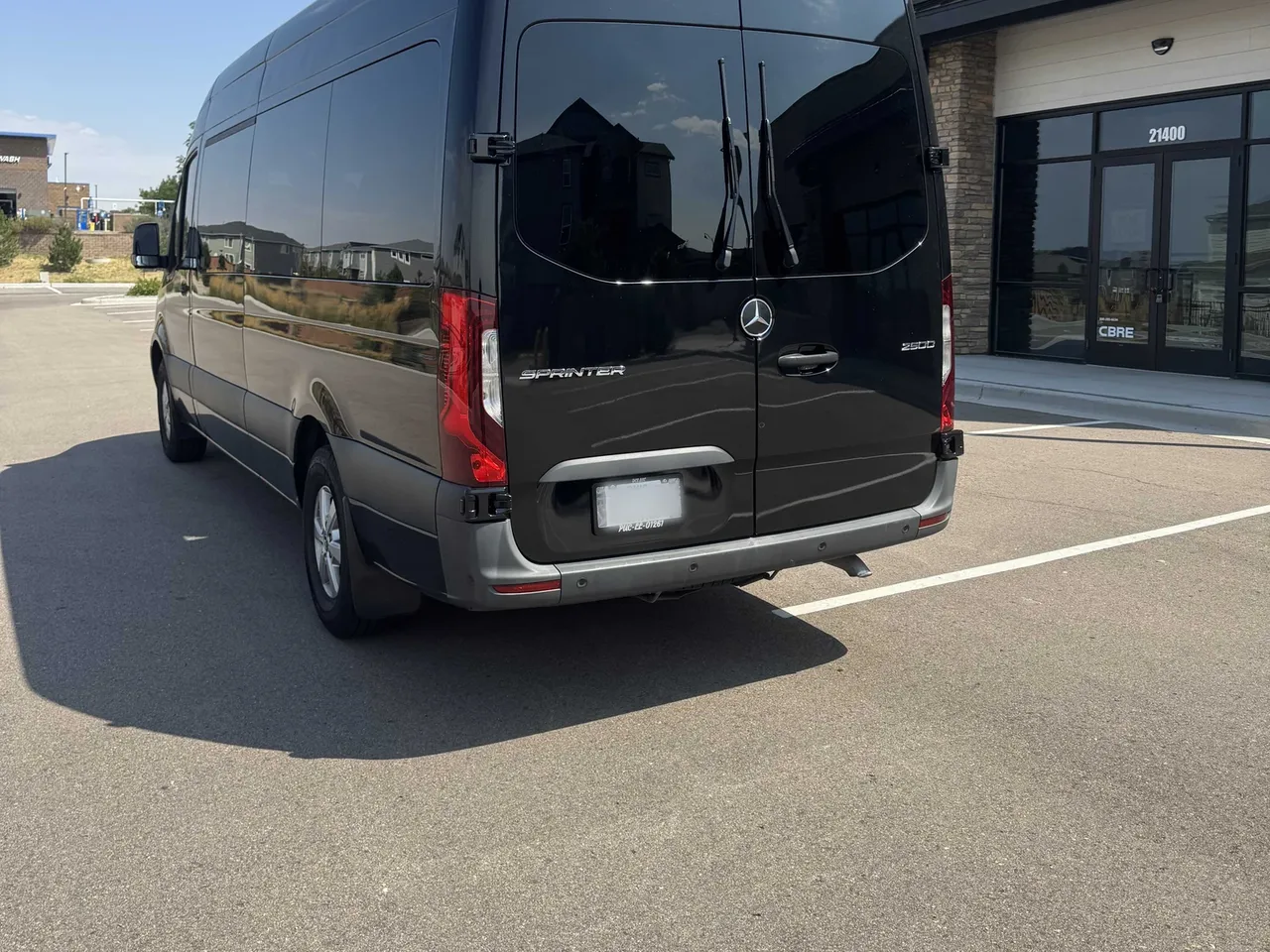 Black Mercedes-Benz Executive Sprinter, photo 4 for minibus rental Black Mercedes-Benz Executive Sprinter, photo 4 for minibus rental