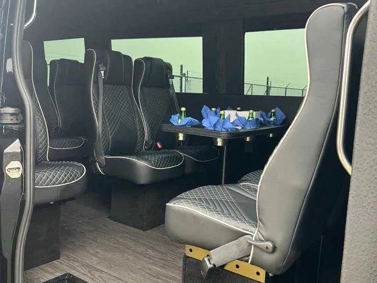 Black Mercedes-Benz Executive Sprinter, photo 7 for black car service in Devon, PA Black Mercedes-Benz Executive Sprinter, photo 7 for black car service in Devon, PA