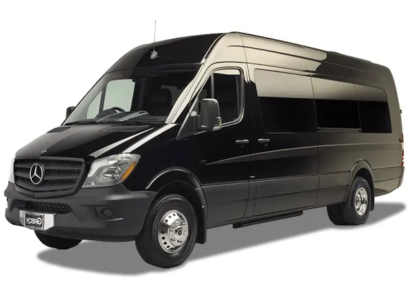 Mercedes-Benz Luxury Sprinter for black car service in Occidental, CA